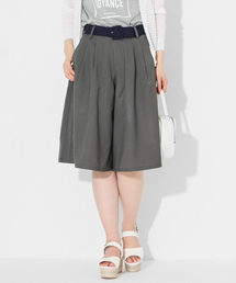 SENSE OF PLACE by URBAN RESEARCH | ベルト付ストライプガウチョパンツ(その他パンツ)