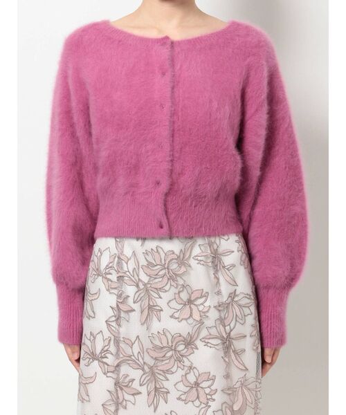 MERCURYDUO（マーキュリーデュオ）の「FOX3WAYニットカーディガン（カーディガン/ボレロ・レディース・ラベンダー/ブルー/ピンク/チャコールグレー・FREE）」の20枚目の写真