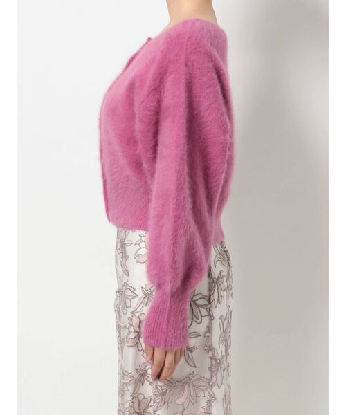 MERCURYDUO（マーキュリーデュオ）の「FOX3WAYニットカーディガン（カーディガン/ボレロ・レディース・ラベンダー/ブルー/ピンク/チャコールグレー・FREE）」の19枚目の写真