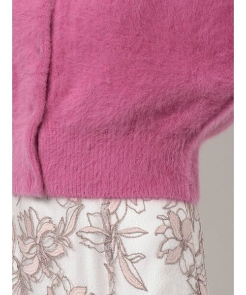 MERCURYDUO（マーキュリーデュオ）の「FOX3WAYニットカーディガン（カーディガン/ボレロ・レディース・ラベンダー/ブルー/ピンク/チャコールグレー・FREE）」の15枚目の写真