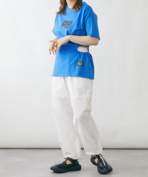 セール】ウエストギャザーTシャツ（Tシャツ/カットソー