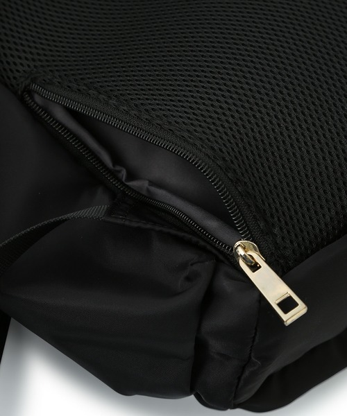 ROPE' PICNIC（ロペピクニック）の「撥水加工/ナイロンツイルリュック（バックパック/リュック・レディース・ブラック/チャコールグレー/パープル系その他・FREE）」の9枚目の写真