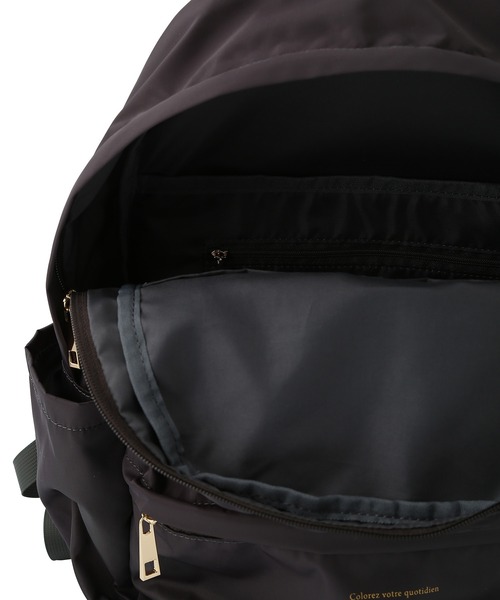 ROPE' PICNIC（ロペピクニック）の「撥水加工/ナイロンツイルリュック（バックパック/リュック・レディース・ブラック/チャコールグレー/パープル系その他・FREE）」の12枚目の写真