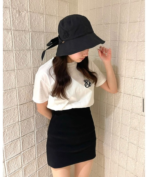 epine（エピヌ）の「Ee tee rib tight onepiece（ワンピース・レディース・ホワイト/ブラック/ブラック系その他・FREE）」の11枚目の写真