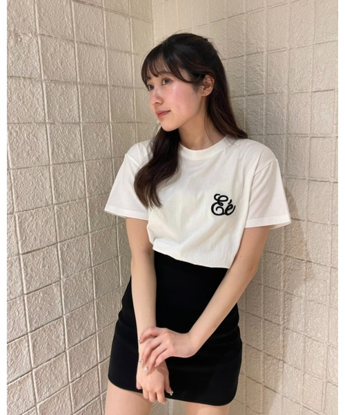 epine（エピヌ）の「Ee tee rib tight onepiece（ワンピース・レディース・ホワイト/ブラック/ブラック系その他・FREE）」の5枚目の写真