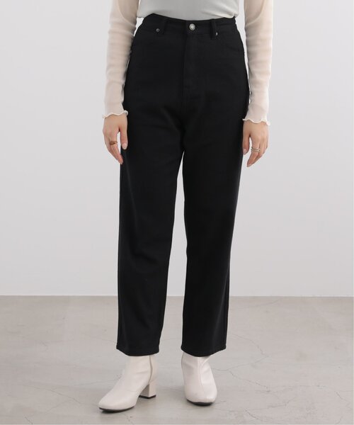 RAY CASSIN(レイカズン)の「カツラギストレートパンツ(チノパンツ・レディース・ブラック/ピンク/キナリ/ブラウン・FREE)」の7枚目の写真