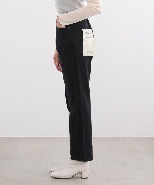 RAY CASSIN(レイカズン)の「カツラギストレートパンツ(チノパンツ・レディース・ブラック/ピンク/キナリ/ブラウン・FREE)」の8枚目の写真