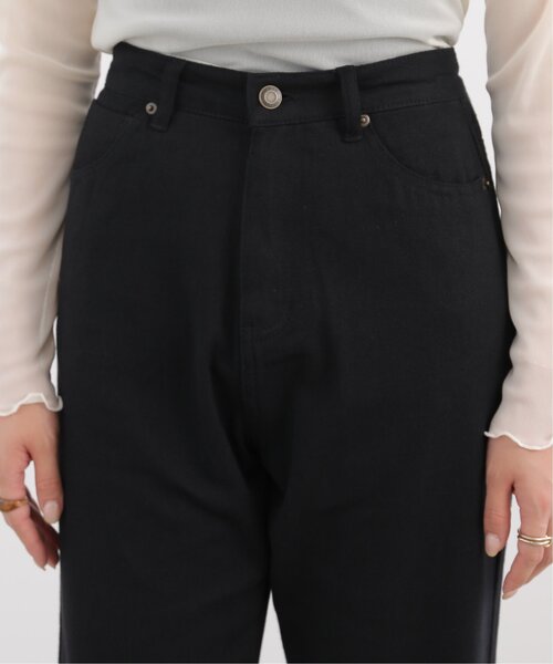 RAY CASSIN(レイカズン)の「カツラギストレートパンツ(チノパンツ・レディース・ブラック/ピンク/キナリ/ブラウン・FREE)」の10枚目の写真