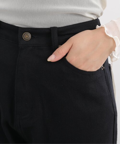 RAY CASSIN(レイカズン)の「カツラギストレートパンツ(チノパンツ・レディース・ブラック/ピンク/キナリ/ブラウン・FREE)」の11枚目の写真