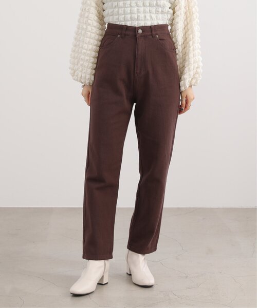 RAY CASSIN(レイカズン)の「カツラギストレートパンツ(チノパンツ・レディース・ブラック/ピンク/キナリ/ブラウン・FREE)」の19枚目の写真