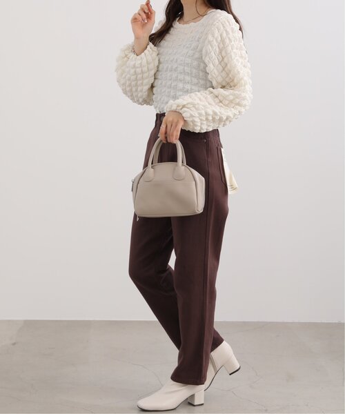 RAY CASSIN(レイカズン)の「カツラギストレートパンツ(チノパンツ・レディース・ブラック/ピンク/キナリ/ブラウン・FREE)」の21枚目の写真