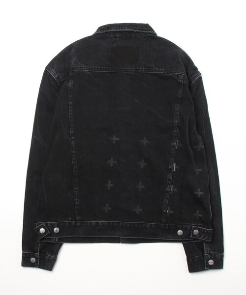 KSUBI（スビ）の「KSUBI OH G JACKET (MPF22JK005)（デニムジャケット・メンズ・ブラック・MEDIUM/LARGE）」の5枚目の写真