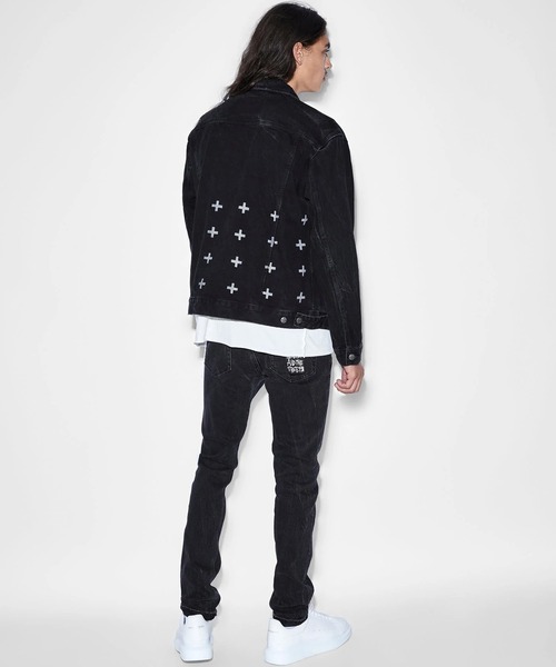 KSUBI（スビ）の「KSUBI OH G JACKET (MPF22JK005)（デニムジャケット・メンズ・ブラック・MEDIUM/LARGE）」の3枚目の写真