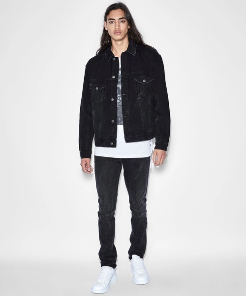 KSUBI（スビ）の「KSUBI OH G JACKET (MPF22JK005)（デニムジャケット・メンズ・ブラック・MEDIUM/LARGE）」の7枚目の写真