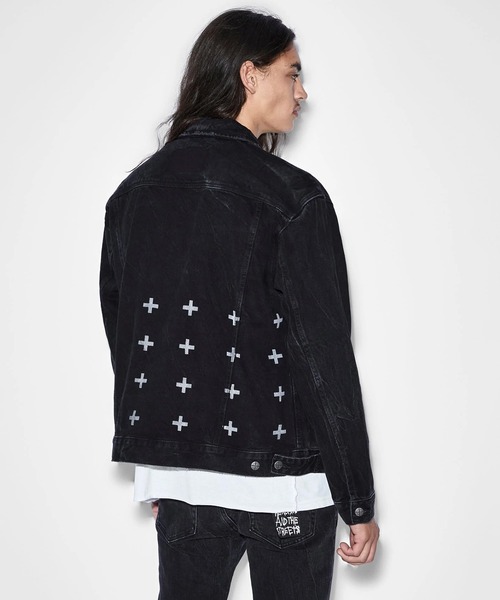 KSUBI（スビ）の「KSUBI OH G JACKET (MPF22JK005)（デニムジャケット・メンズ・ブラック・MEDIUM/LARGE）」の2枚目の写真