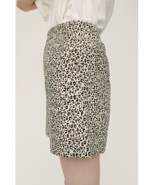 SLY（スライ）の「RELAX HW S/PT リラックス ルーズ スラックス ハイウェスト ショートパンツ（スラックス・レディース・ブルー/マルチ・1/2/0）」の14枚目の写真