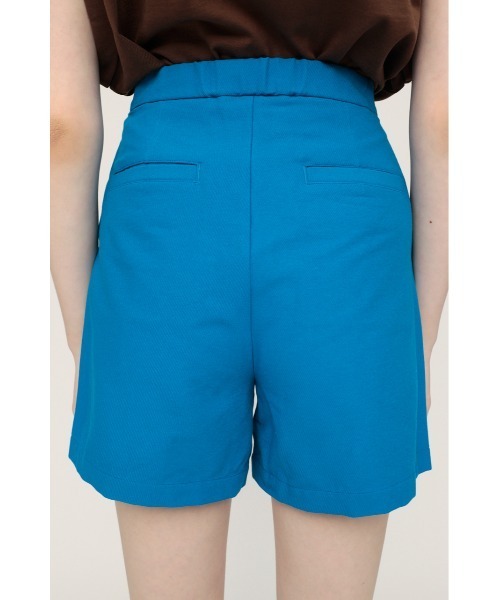 SLY（スライ）の「RELAX HW S/PT リラックス ルーズ スラックス ハイウェスト ショートパンツ（スラックス・レディース・ブルー/マルチ・1/2/0）」の7枚目の写真