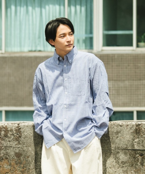 セール】ビッグシルエット袖タックシャツ（シャツ/ブラウス）｜BROKEN