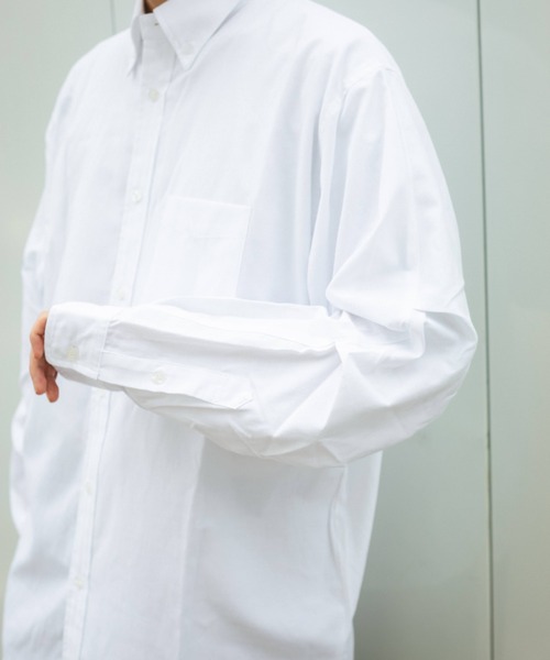 セール】ビッグシルエット袖タックシャツ（シャツ/ブラウス）｜BROKEN