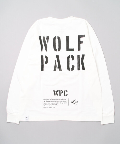 WP（ダブリューピー）の「WP / ダブリューピー：WP×CAMBER WPC L/Tee：WP09-LT01[WAX]（Tシャツ/カットソー・メンズ・ホワイト×ブラック/ホワイト系その他・L/XL/XXL）」の4枚目の写真