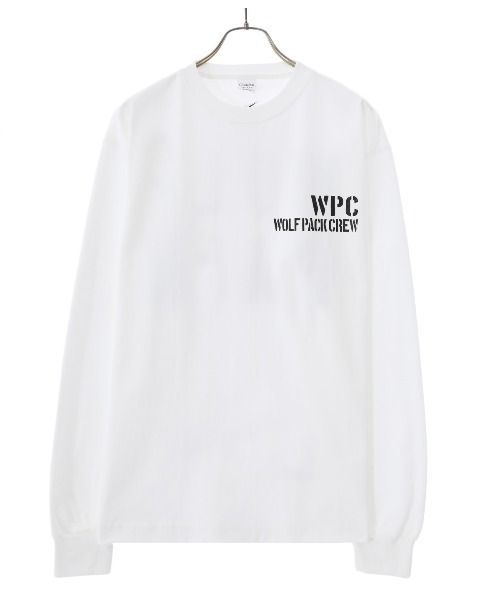 WP（ダブリューピー）の「WP / ダブリューピー：WP×CAMBER WPC L/Tee：WP09-LT01[WAX]（Tシャツ/カットソー・メンズ・ホワイト×ブラック/ホワイト系その他・L/XL/XXL）」の5枚目の写真