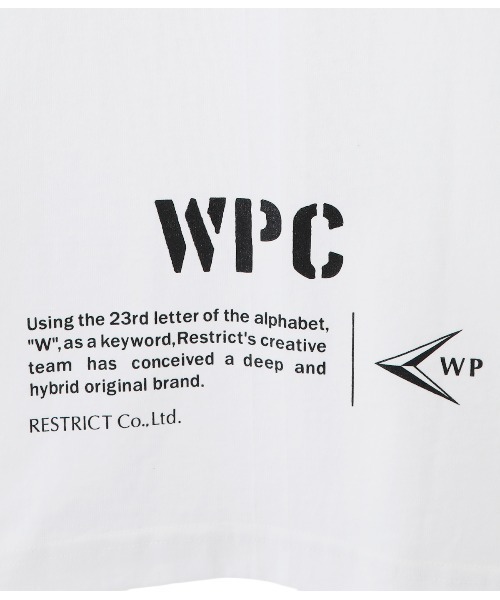WP（ダブリューピー）の「WP / ダブリューピー：WP×CAMBER WPC L/Tee：WP09-LT01[WAX]（Tシャツ/カットソー・メンズ・ホワイト×ブラック/ホワイト系その他・L/XL/XXL）」の8枚目の写真