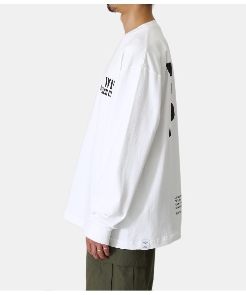 WP（ダブリューピー）の「WP / ダブリューピー：WP×CAMBER WPC L/Tee：WP09-LT01[WAX]（Tシャツ/カットソー・メンズ・ホワイト×ブラック/ホワイト系その他・L/XL/XXL）」の11枚目の写真