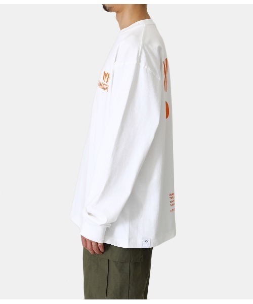 WP（ダブリューピー）の「WP / ダブリューピー：WP×CAMBER WPC L/Tee：WP09-LT01[WAX]（Tシャツ/カットソー・メンズ・ホワイト×ブラック/ホワイト系その他・L/XL/XXL）」の19枚目の写真