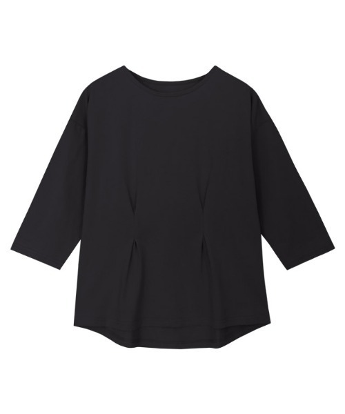 Pierrot(ピエロ)の「スタイルアップカットソー(Tシャツ/カットソー・レディース・オフホワイト/ブラック/ネイビー/ピンク系その他・M/L)」の14枚目の写真