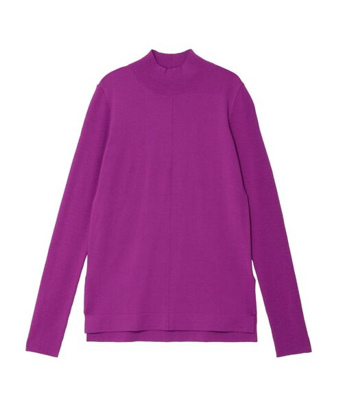 UN3D.（アンスリード）の「ベーシックタートル（ニット/セーター・レディース・ブラック/パープル/ブルー・38/36）」の7枚目の写真