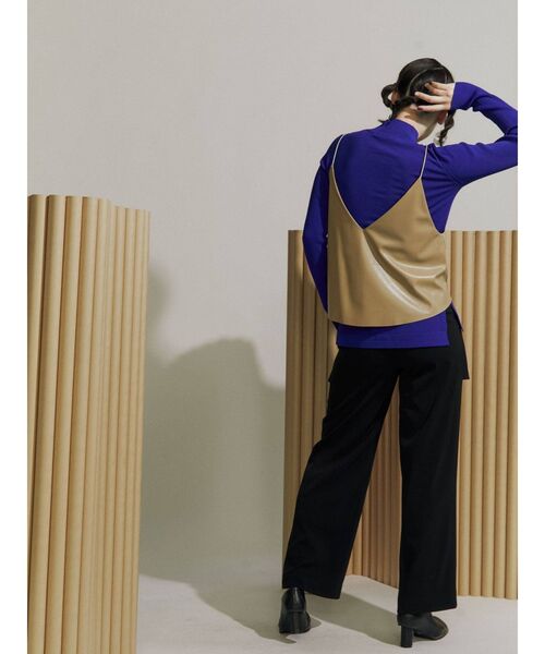 UN3D.（アンスリード）の「ベーシックタートル（ニット/セーター・レディース・ブラック/パープル/ブルー・38/36）」の8枚目の写真