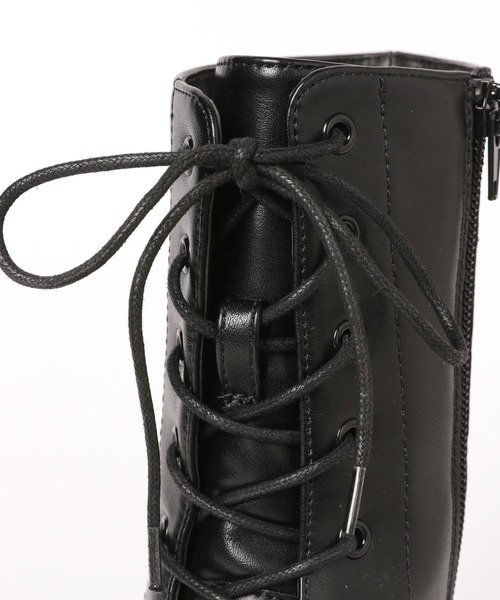 repipi armario(レピピ アルマリオ)の「ボリュームソールブーツ(ブーツ・キッズ・ブラック/ホワイト系・SMALL/MEDIUM/LARGE)」の13枚目の写真