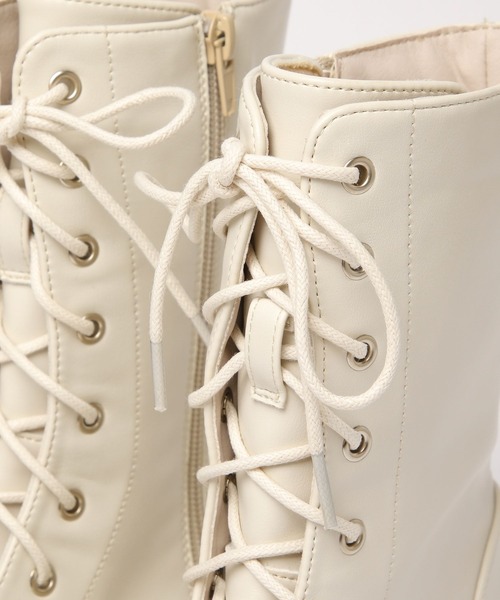 repipi armario(レピピ アルマリオ)の「ボリュームソールブーツ(ブーツ・キッズ・ブラック/ホワイト系・SMALL/MEDIUM/LARGE)」の5枚目の写真