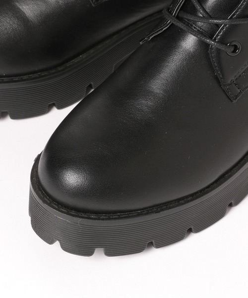 repipi armario(レピピ アルマリオ)の「ボリュームソールブーツ(ブーツ・キッズ・ブラック/ホワイト系・SMALL/MEDIUM/LARGE)」の10枚目の写真