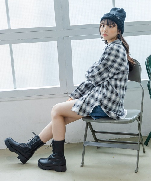 repipi armario(レピピ アルマリオ)の「ボリュームソールブーツ(ブーツ・キッズ・ブラック/ホワイト系・SMALL/MEDIUM/LARGE)」の20枚目の写真