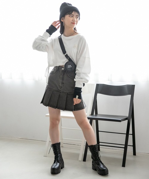 repipi armario(レピピ アルマリオ)の「ボリュームソールブーツ(ブーツ・キッズ・ブラック/ホワイト系・SMALL/MEDIUM/LARGE)」の21枚目の写真