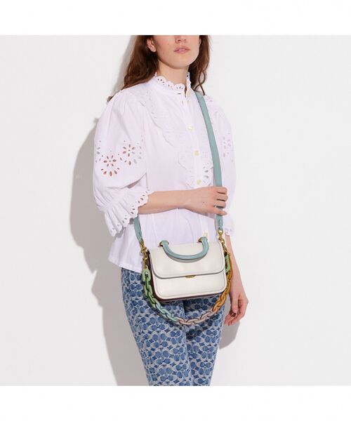 COACH（コーチ）の「ローグ トップ ハンドル・カラーブロック