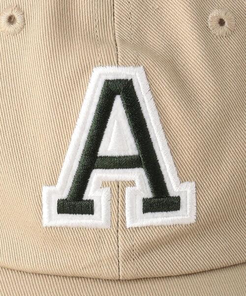 coen(コーエン)の「カレッジロゴ刺繍ツイルキャップ(キャップ・キッズ・ブラック/ベージュ・54cm/56cm)」の11枚目の写真