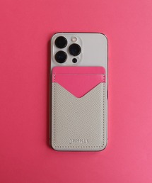 Jamale（ジャマレ）の「[Jamale]牛革レザーバイカラーカードポケット日本製（カードケース）」