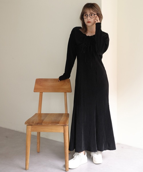 one after another NICE CLAUP（ワンアフターアナザーナイスクラップ）の「1着で着回し広がる。マルチWAYセットワンピース（ワンピース・レディース・グレイッシュベージュ/ライトピンク/ブラック/ブラウン系その他・FREE）」の14枚目の写真