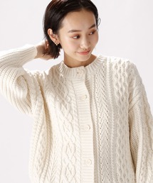 niko and... | 洗えるビタミンカラーケーブルカーディガンプルオーバー(ニット/セーター)