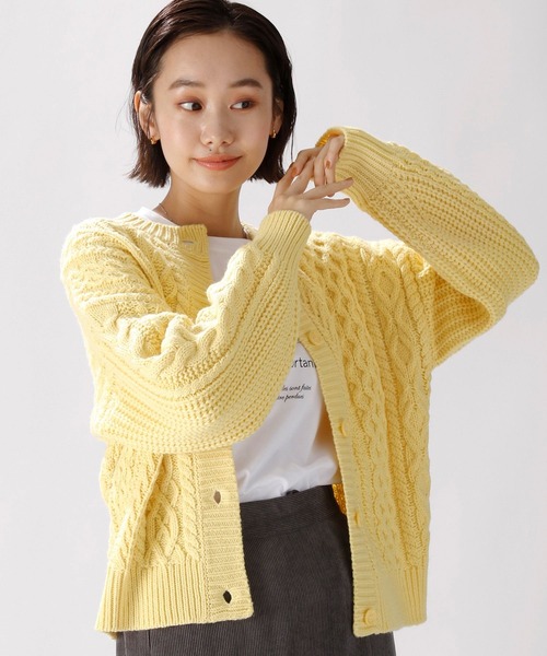 niko and（ニコアンド）の「洗えるビタミンカラーケーブル