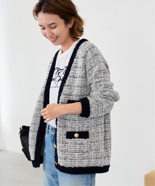 セール】≪追加≫TWEEDニットカーディガン2（カーディガン/ボレロ