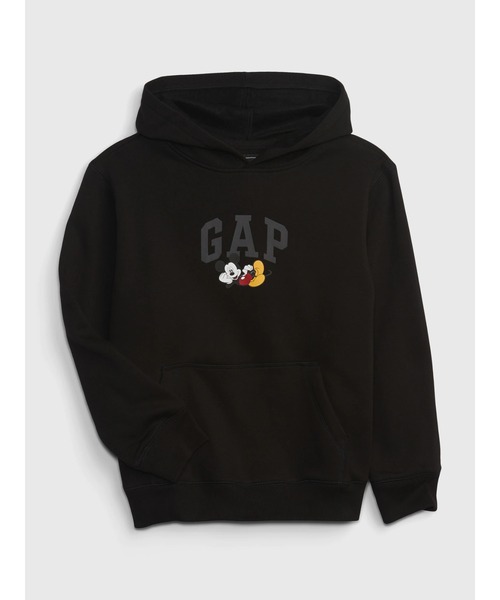 GAP(ギャップ)の「GapKids ディズニー ミッキーマウス GAPロゴ パーカー(パーカー・キッズ・ブラック/ブルー/ベージュ/レッド・XXL/S/L/M/XL)」の2枚目の写真