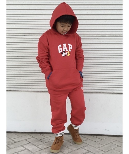 GAP(ギャップ)の「GapKids ディズニー ミッキーマウス GAPロゴ パーカー(パーカー・キッズ・ブラック/ブルー/ベージュ/レッド・XXL/S/L/M/XL)」の12枚目の写真