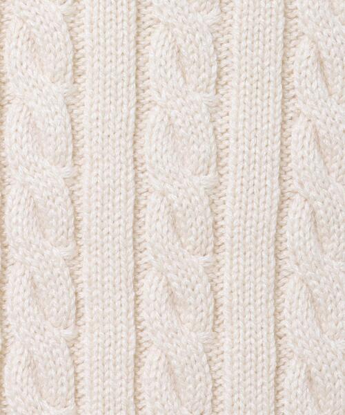 INGNI（イング）の「胸刺しゅうタートルネックケーブルニット（ニット