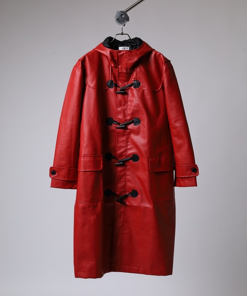 PEONY COAT ブラック ダッフルコート big duffel coat / ビッグシルエット ダッフルコート unisex