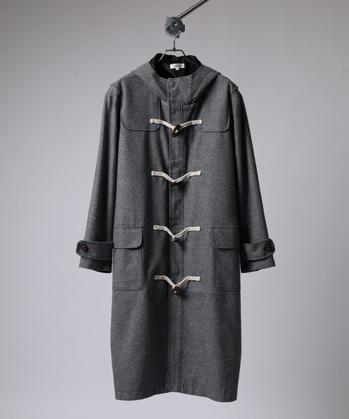 ダッフルコート　グレー big duffel coat / ビッグシルエット ダッフルコート unisex（ダッフル
