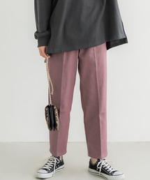 裏フリース超極暖ストレットテーパードパンツ