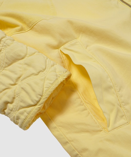 NAMACHEKO（ナマチェコ）の「SPATTEN MID-LAYER（ブルゾン・レディース・ペールイエロー・36/38）」の2枚目の写真